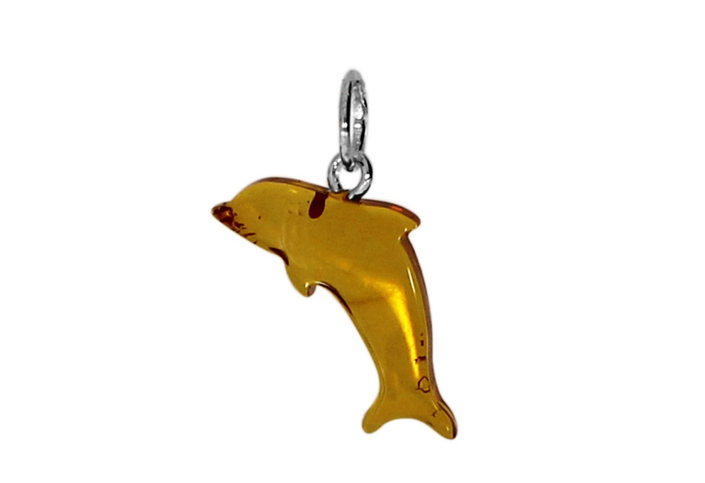 OSTSEE-SCHMUCK Kettenanhänger Ostsee-Schmuck Anhänger Delphin Anhänger Delphin (1-tlg) von OSTSEE-SCHMUCK