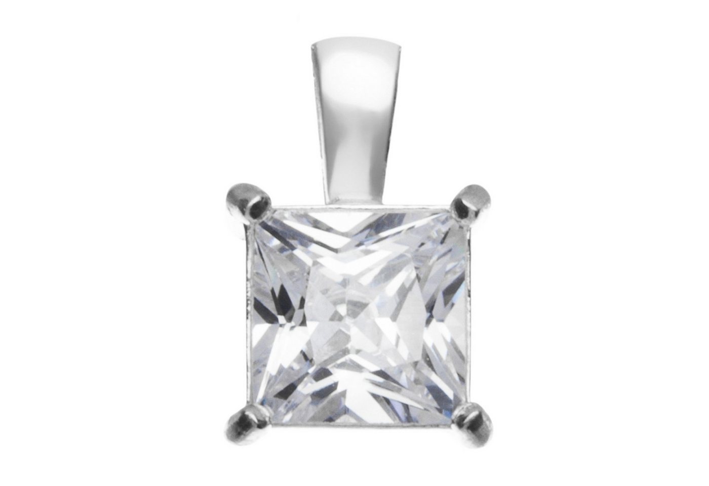 OSTSEE-SCHMUCK Kettenanhänger Ostsee-Schmuck Anhänger Folina 8 x 8 mm Anhänger Folina 8 x 8 mm (1-tlg) von OSTSEE-SCHMUCK