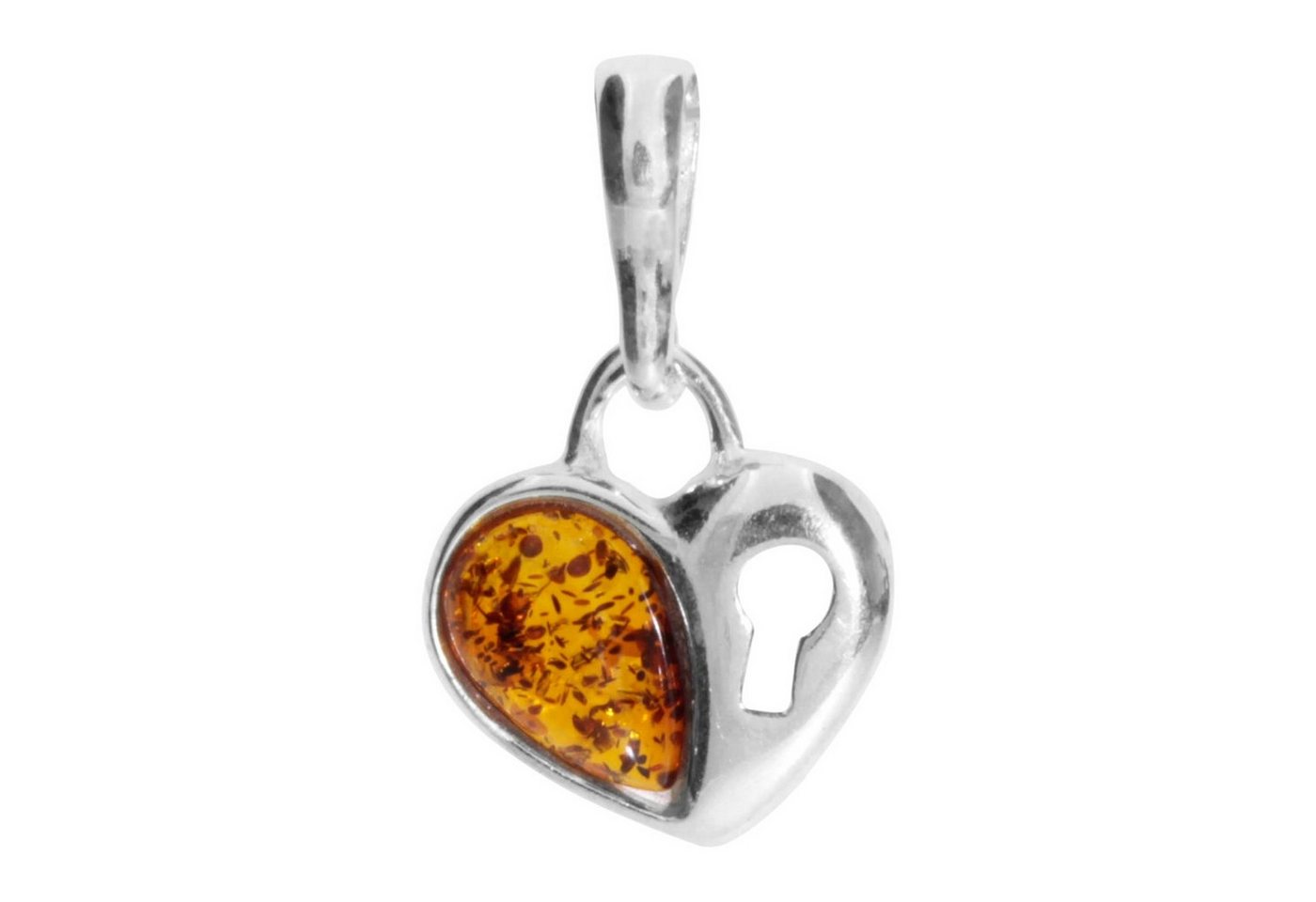 OSTSEE-SCHMUCK Kettenanhänger Ostsee-Schmuck Anhänger Herz Anhänger Herz (1-tlg) von OSTSEE-SCHMUCK
