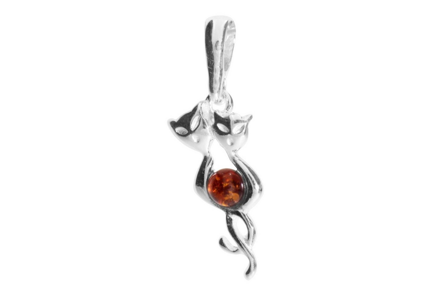 OSTSEE-SCHMUCK Kettenanhänger Ostsee-Schmuck Anhänger Katze Anhänger Katze (1-tlg) von OSTSEE-SCHMUCK