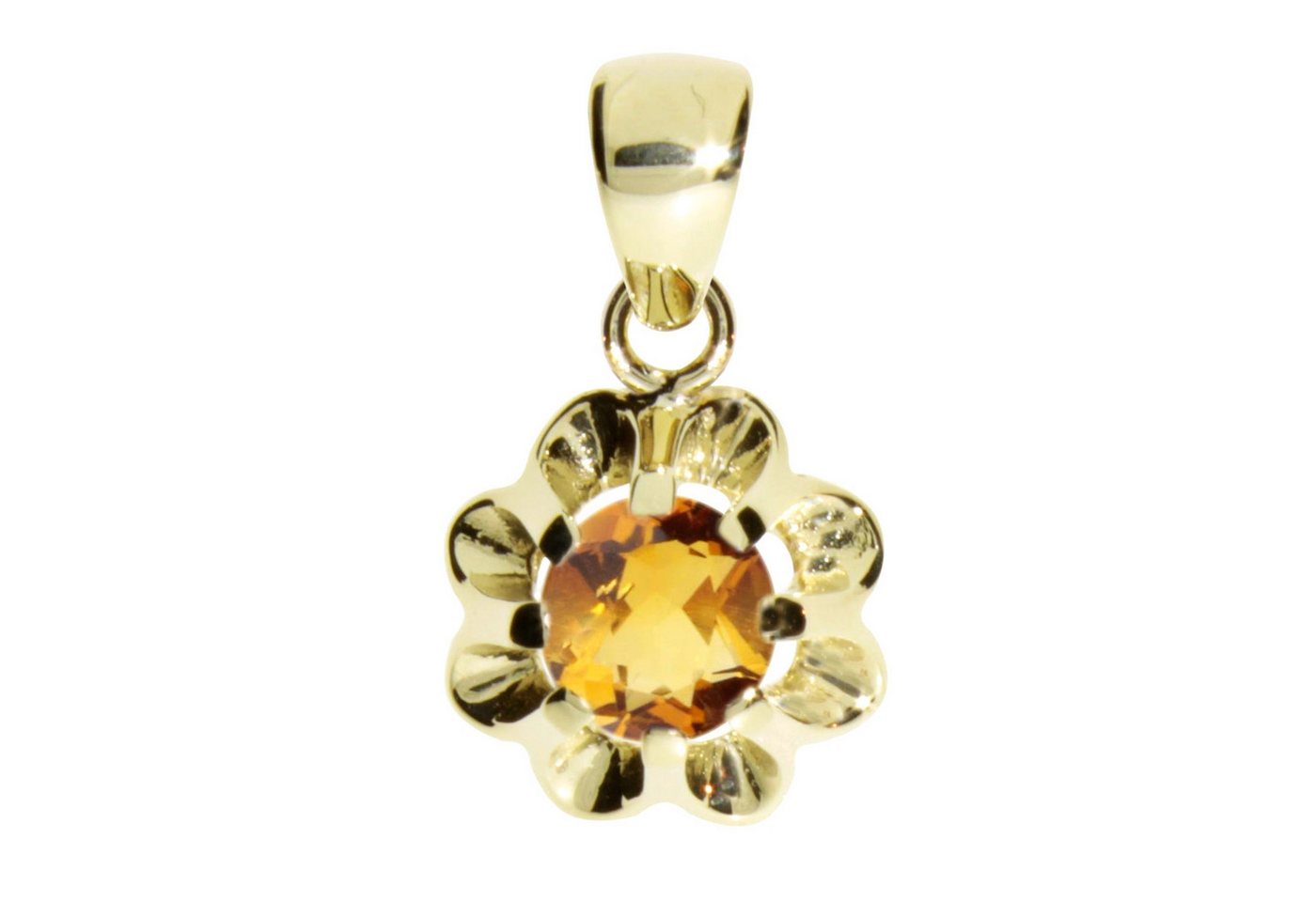 OSTSEE-SCHMUCK Kettenanhänger Ostsee-Schmuck Anhänger Pia 6 mm Anhänger Pia 6 mm (1-tlg) von OSTSEE-SCHMUCK