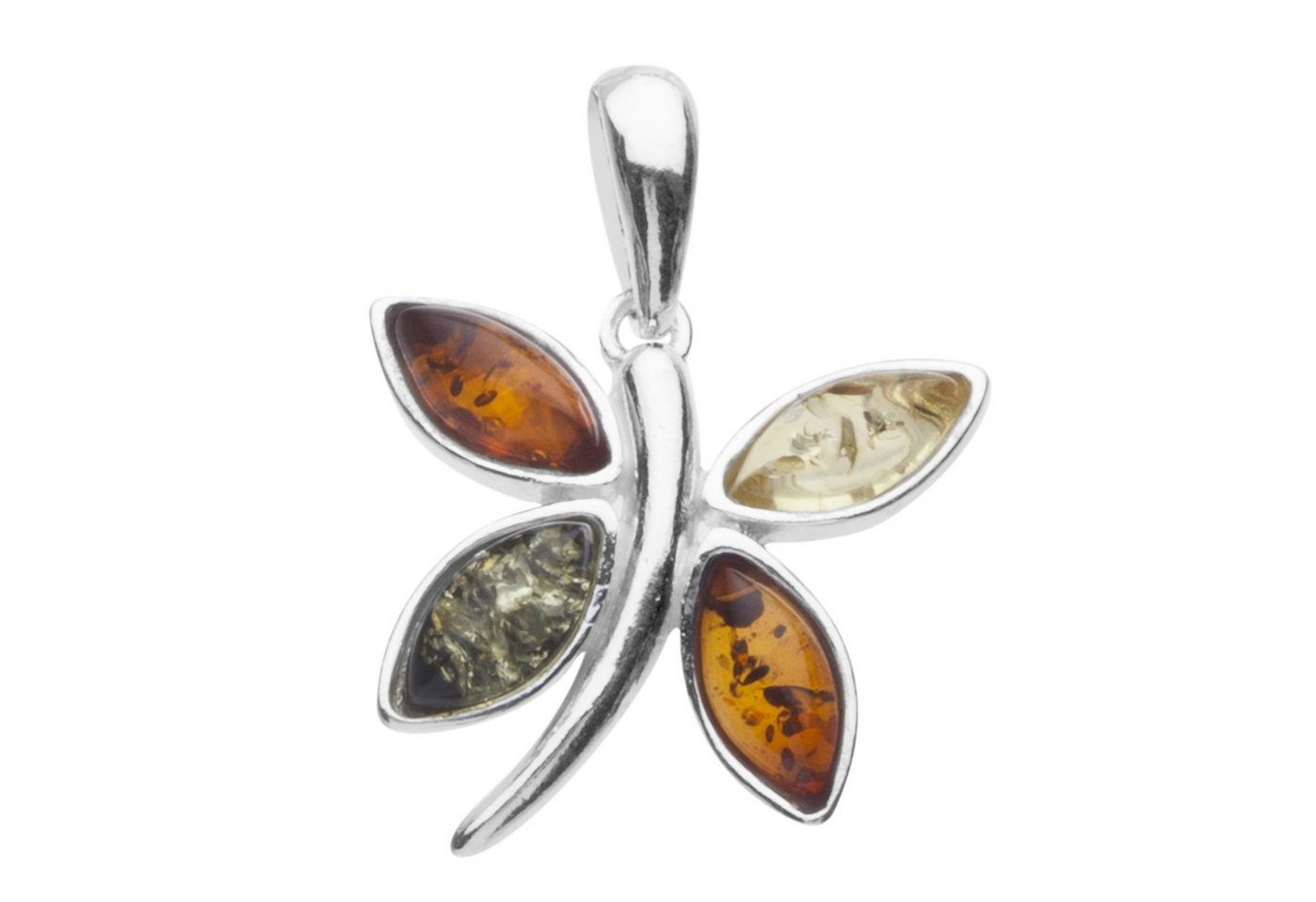 OSTSEE-SCHMUCK Kettenanhänger Ostsee-Schmuck Anhänger Schmetterling Anhänger Schmetterling (1-tlg) von OSTSEE-SCHMUCK