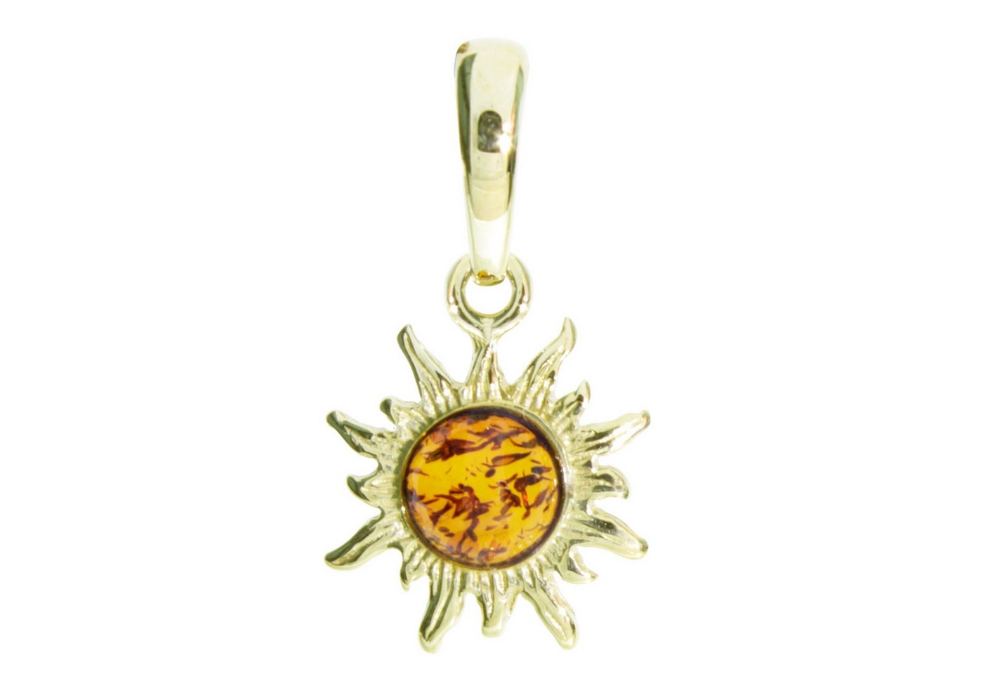 OSTSEE-SCHMUCK Kettenanhänger Ostsee-Schmuck Anhänger Sonne Anhänger Sonne (1-tlg) von OSTSEE-SCHMUCK