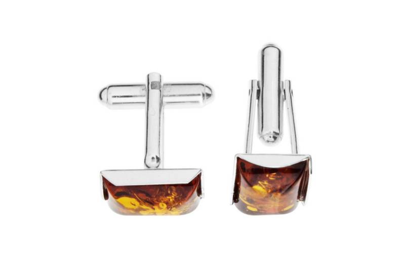OSTSEE-SCHMUCK Manschettenknöpfe Ostsee-Schmuck Manschettenknöpfe Classic 14 x 10 mm (2-Paar) von OSTSEE-SCHMUCK