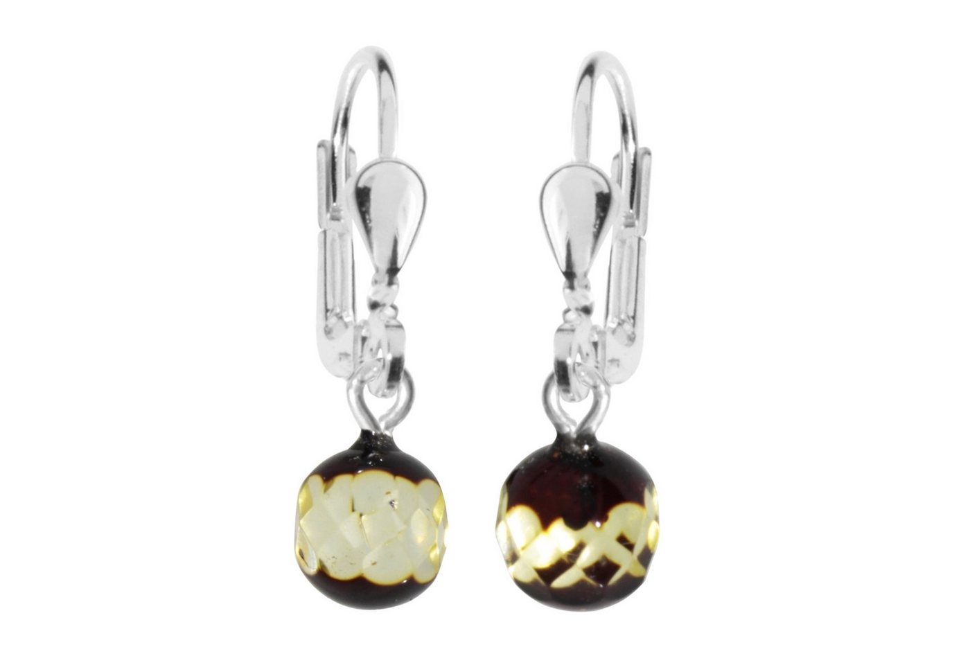 OSTSEE-SCHMUCK Paar Ohrhänger Ostsee-Schmuck Ohrhänger Klassisch 7 mm Ohrhänger Klassisch 7 mm (2-tlg) von OSTSEE-SCHMUCK