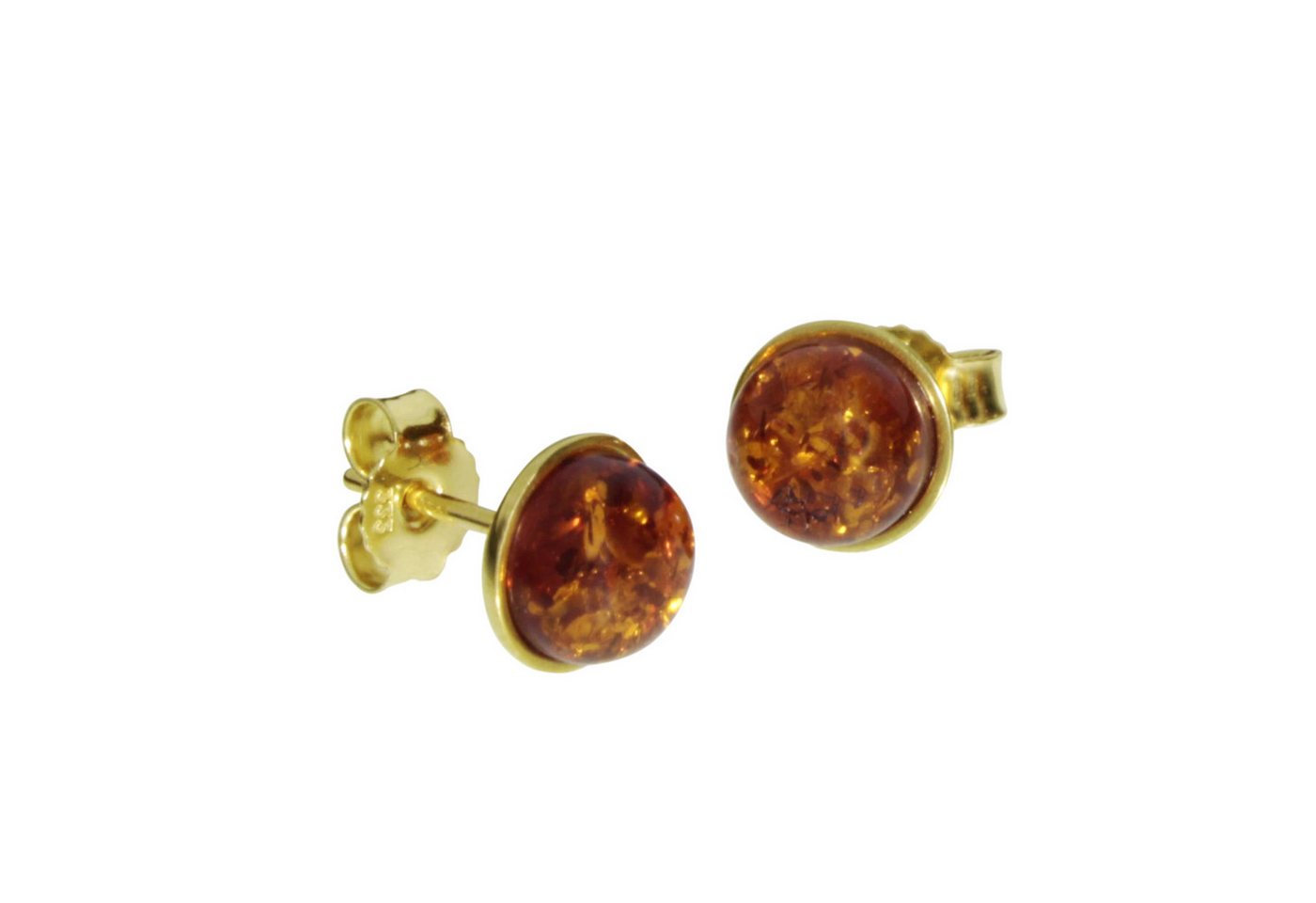 OSTSEE-SCHMUCK Paar Ohrstecker Ostsee-Schmuck Ohrstecker Classic 7 mm Ohrstecker Classic 7 mm (2-tlg) von OSTSEE-SCHMUCK