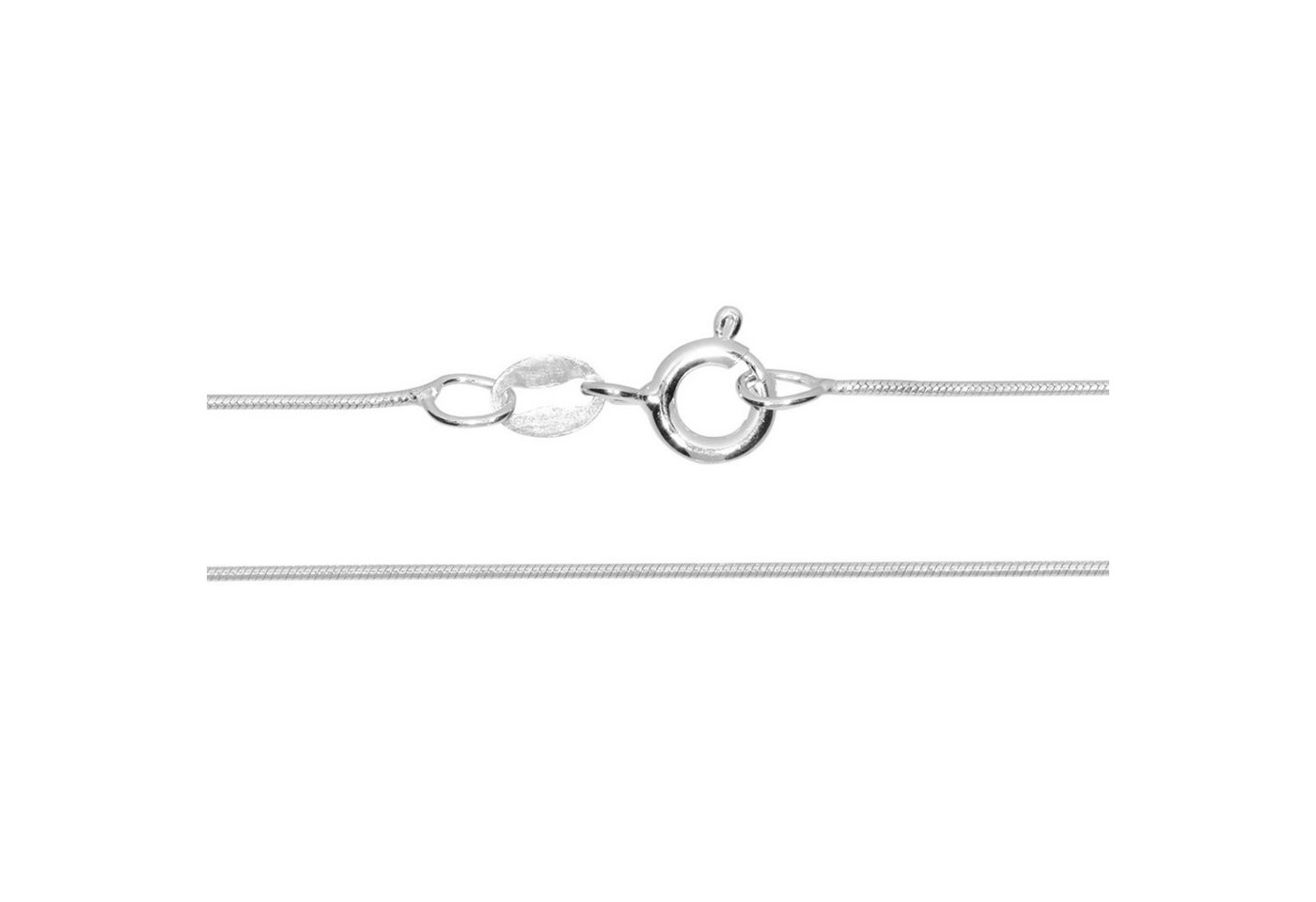 OSTSEE-SCHMUCK Silberkette - Schlange 0,8 mm - Silber 925/000 -, (1-tlg) von OSTSEE-SCHMUCK