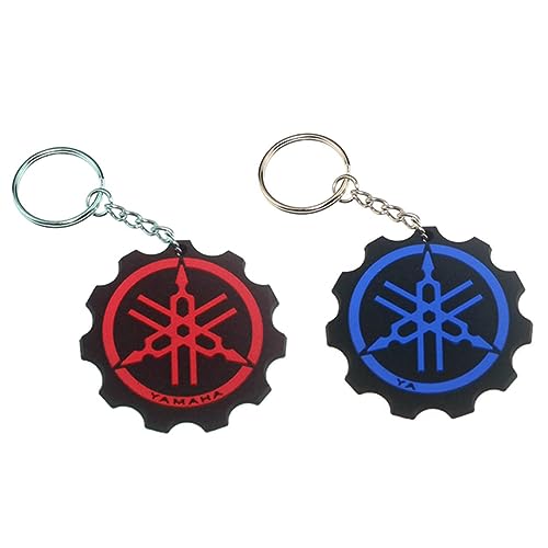 OSUWLSI 2PCS Mini Motorrad PVC Schlüsselanhänger Charme, Männer Frauen Auto Schlüsselanhänger Schlüsselanhänger für R6 OSUWLSI 2PCS Mini Motorrad PVC Schlüsselanhänger Charme, Männer Frauen Auto Schlüsselanhänger Schlüsselanhänger für R6 von OSUWLSI