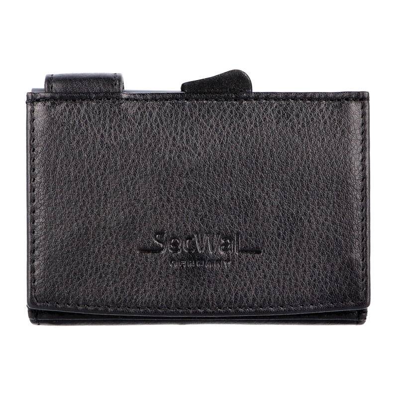 OSWALD - Minibörse Wiener Schachtel Schwarz Schwarz von OSWALD