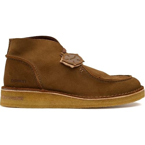 OSWEN Mens Ewaldi Leather Chukka Boots Tan von OSWEN