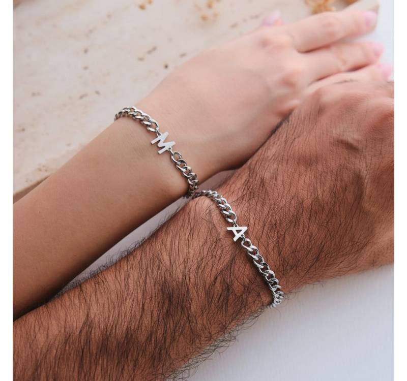 OTANTO Armband Initial Buchstaben Armband Partnerarmband von OTANTO