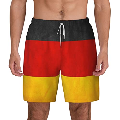 OTRAHCSD Shorts, Deutschland-Flagge, Herren-Badehose zum Schwimmen, Surfen und Strandaktivitäten, siehe abbildung, L/XL von OTRAHCSD