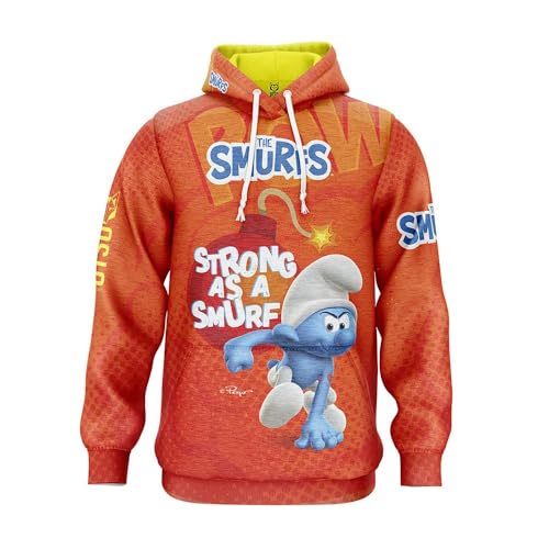 Otso Smurfs Strong Hoodie M von OTSO THINK SPORT