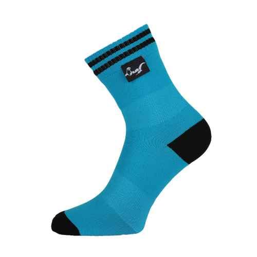 OTTERSHELL Unisex wasserdichte Socken Ultraleichte Wandersocken antiblasen warm Trekkingsocken atmungsaktive schnelltrocknende. (43-46 Blau - BL) von OTTERSHELL