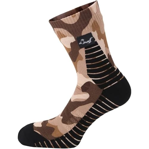 OTTERSHELL Wasserdichte, atmungsaktive Socken von Geeignet für Outdoor Aktivitäten wie Golf, Laufen, Radfahren, Bergwandern und Wandern. (DE/NL/SE/PL, Numerisch, 43, 46, Regular, Regular, Tarnung) von OTTERSHELL