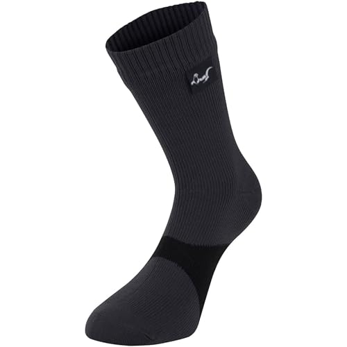 OTTERSHELL Wasserdichte, atmungsaktive Socken von Geeignet für Outdoor Aktivitäten wie Golf, Laufen, Radfahren, Bergwandern und Wandern. (DE/NL/SE/PL, Numerisch, 39, 42, Regular, Regular, Grau - B) von OTTERSHELL