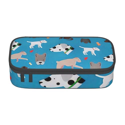 OTTKGGA Federmäppchen mit großem Fassungsvermögen, mit Reißverschluss, für Schreibwaren, Organizer, Make-up-Tasche für Schule, Büro, Reisen, Schwarz , Einheitsgröße, Koffer von OTTKGGA