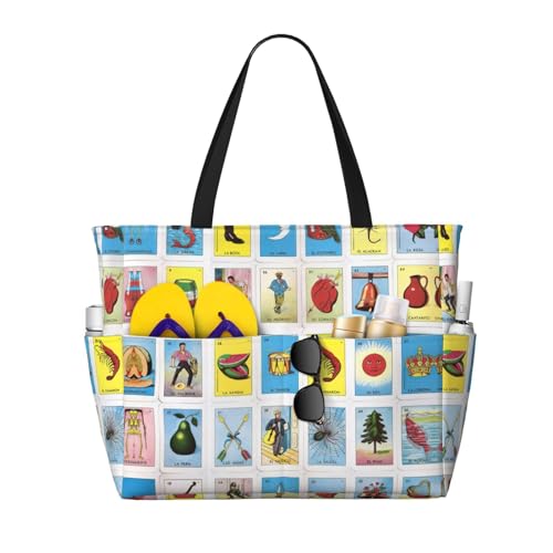 OTTKGGA Strand-Reisetasche mit Puzzle-Muster, großes Fassungsvermögen, mehrere Taschen mit Reißverschluss, wasserdicht, für Pool, Urlaub, Fitnessstudio, Schwarz , Einheitsgröße OTTKGGA Strand-Reisetasche mit Puzzle-Muster, großes Fassungsvermögen, mehrere Taschen mit Reißverschluss, wasserdicht, für Pool, Urlaub, Fitnessstudio, Schwarz , Einheitsgröße von OTTKGGA