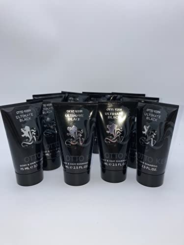 OTTO KERN ULTIMATE BLACK MAN Body & Hair Shampoo 10 x 75 ml/ 750 ml von OTTO KERN COSMETICS