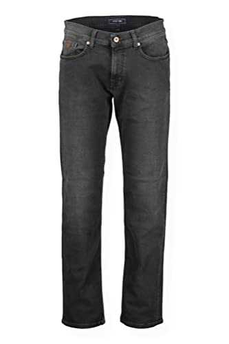 OTTO KERN Schwarze Herren Jeans John aus Baumwoll-Stretch Qualität schwarz,W32L30 von Otto Kern