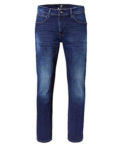 OTTO KERN - Herren Jeans, John Dynamic Pureflex (KO 67151.6852), Weite:W33, Länge:L34, Farbe:Dark Blue Used Buffies (6814) von Otto Kern