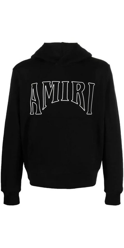 AMIRI Rundhalspullover AMIRI Logo Print Pullover Schwarz Herren von AMIRI