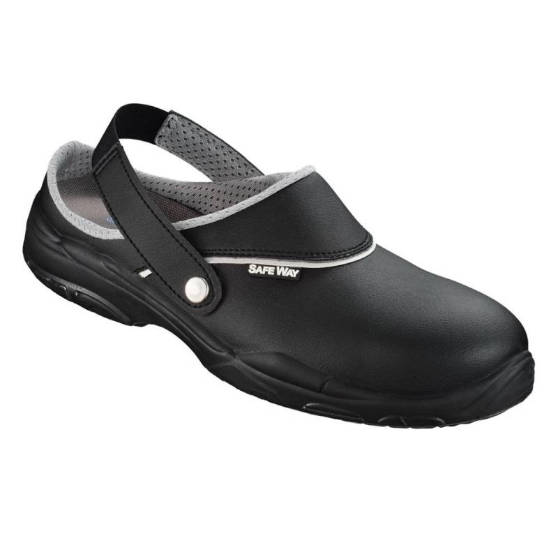 AREZZO Clogs Schwarz EN ISO 20345 SB E A SRC Gr.41 Clog von OTTO