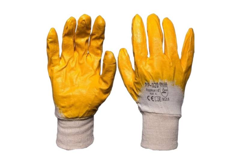 Arbeitshandschuhe Arbeitshandschuhe K019 Gr.L Nitril orange (144/Karton) von OTTO