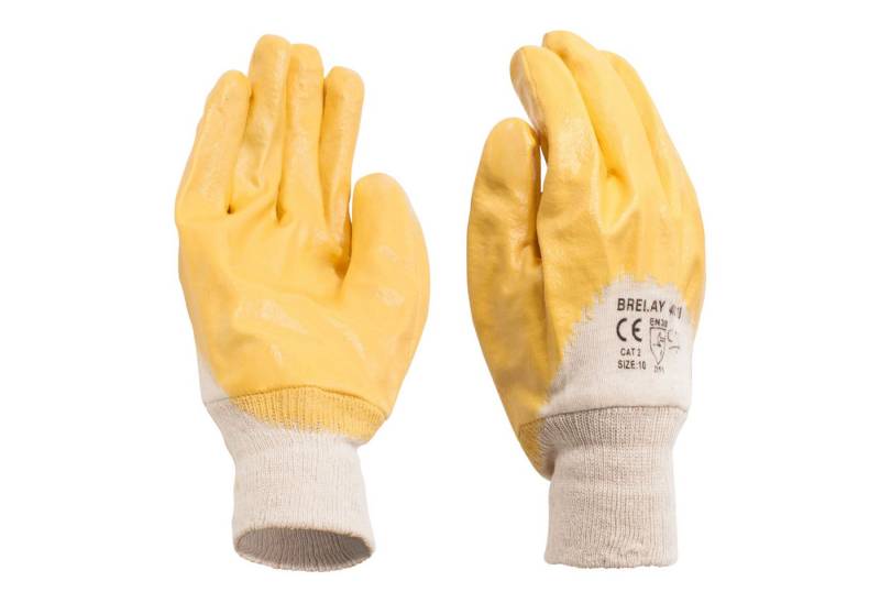 Arbeitshandschuhe Arbeitshandschuhe K020 Gr.XL Nitril gelb von OTTO