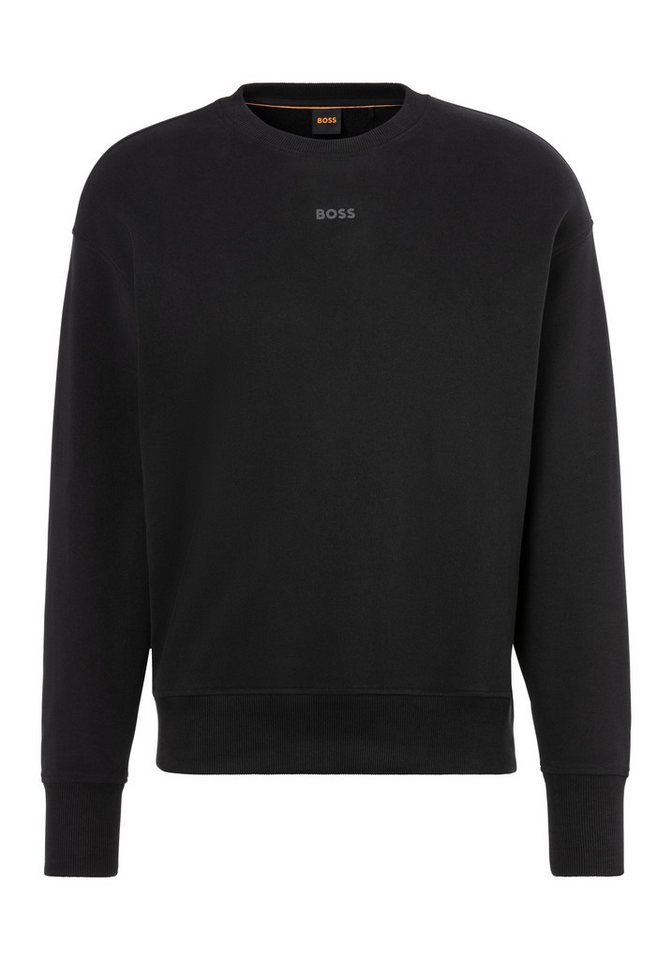 BOSS ORANGE Sweatshirt Eteia Premium Damenmode oversized geschnitten, BOSS Logo BOSS ORANGE Sweatshirt Eteia Premium Damenmode oversized geschnitten, BOSS Logo von BOSS ORANGE