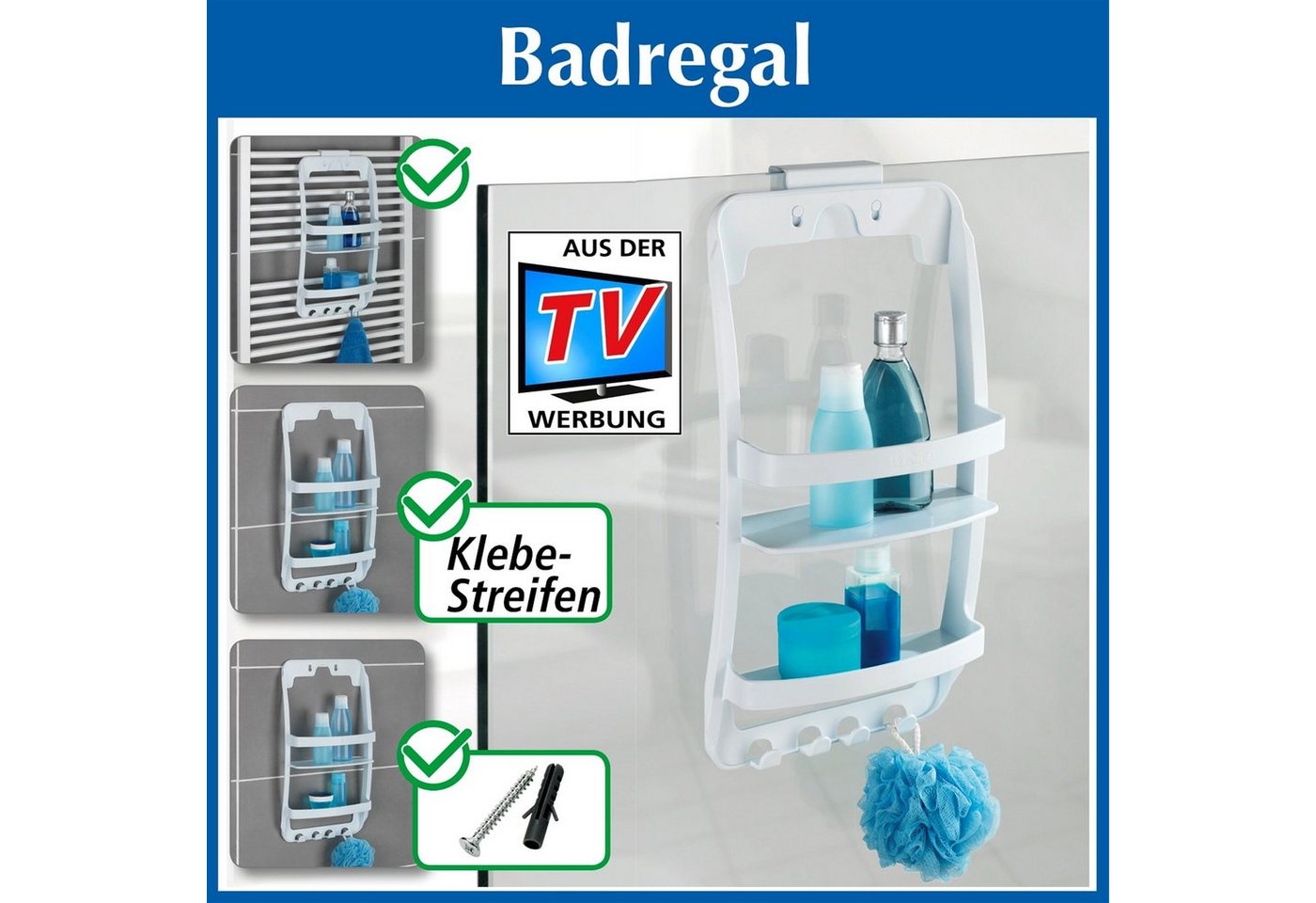 Badebürste Badregal, 1-tlg., Uni von OTTO