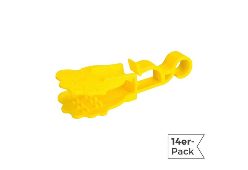 WENKO Badebürste Sockenklammer 14er-Pack, Uni von WENKO