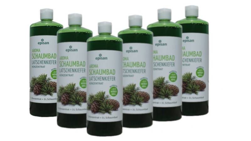 Badezusatz Duftschaumbad KONZENTRAT Latschenkiefer 1 Liter, 6-tlg. von OTTO