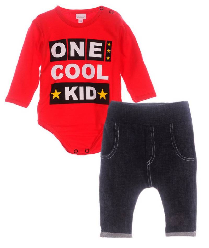 Body & Hose Baby Anzug 2tlg Set Body und Hose 56 62 elastisch von OTTO