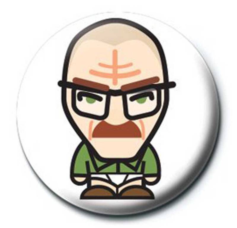 Button Breaking Bad - Button Badge - Walt Cartoon von OTTO