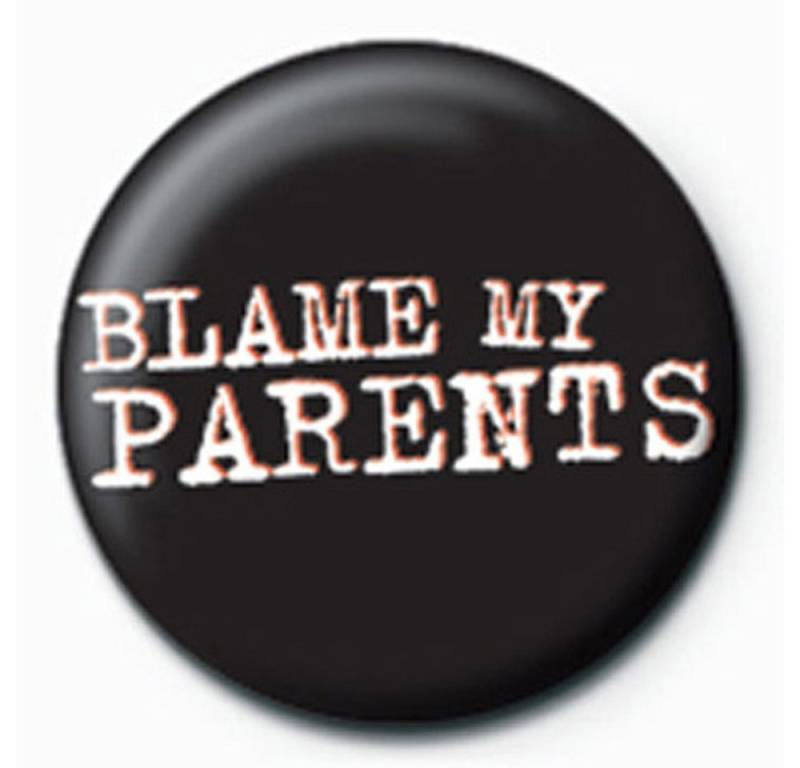 Button Fun - Button Badge - Blame My Parents von OTTO