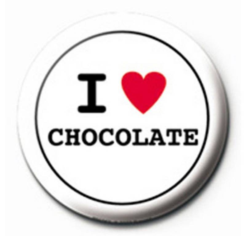 Button Fun - Button Badge - I Love Chocolate von OTTO