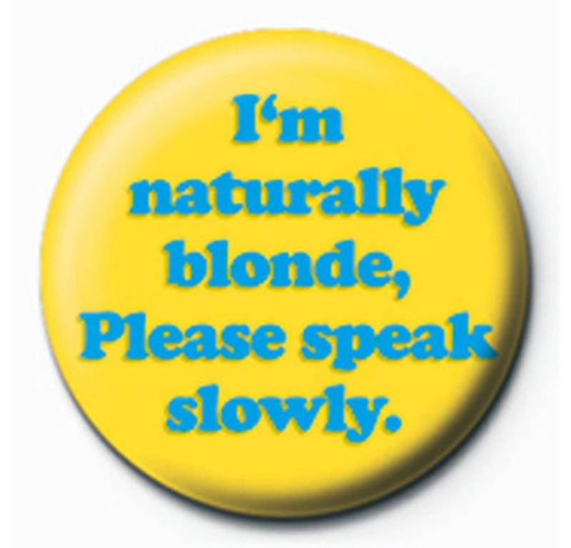 Button Fun - Button Badge - Naturally Blonde von OTTO