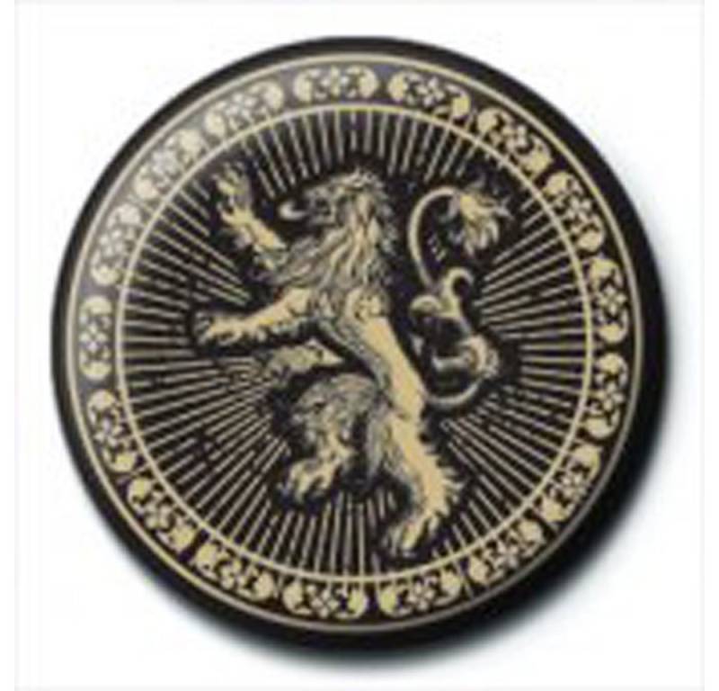 Button Game of Thrones - Button Badge - Lannister Sigil von OTTO