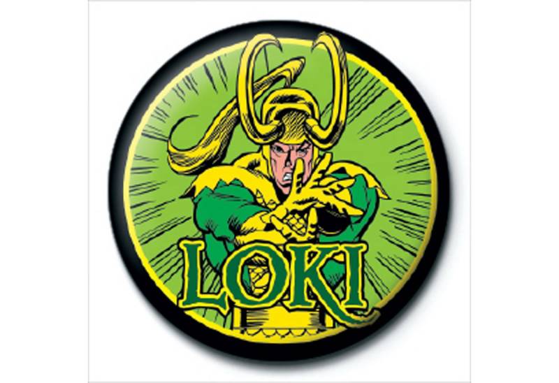 Button Marvel Retro - Button Badge - Loki von OTTO