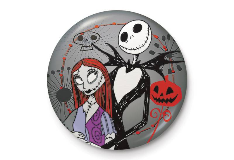 Button Nightmare Before Christmas - Button Badge - Jack & Sally von OTTO