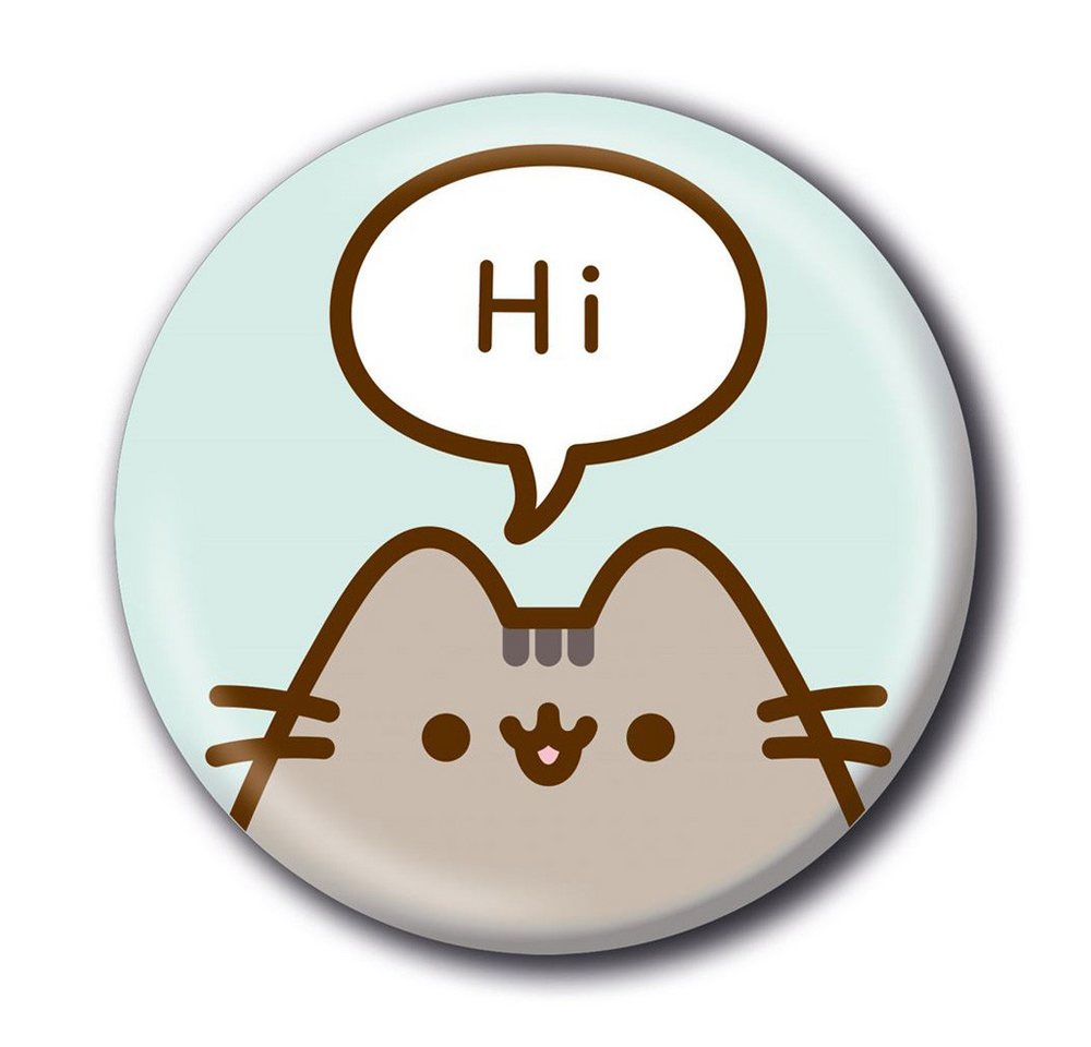 Button Pusheen - Hi - Button Badge von OTTO