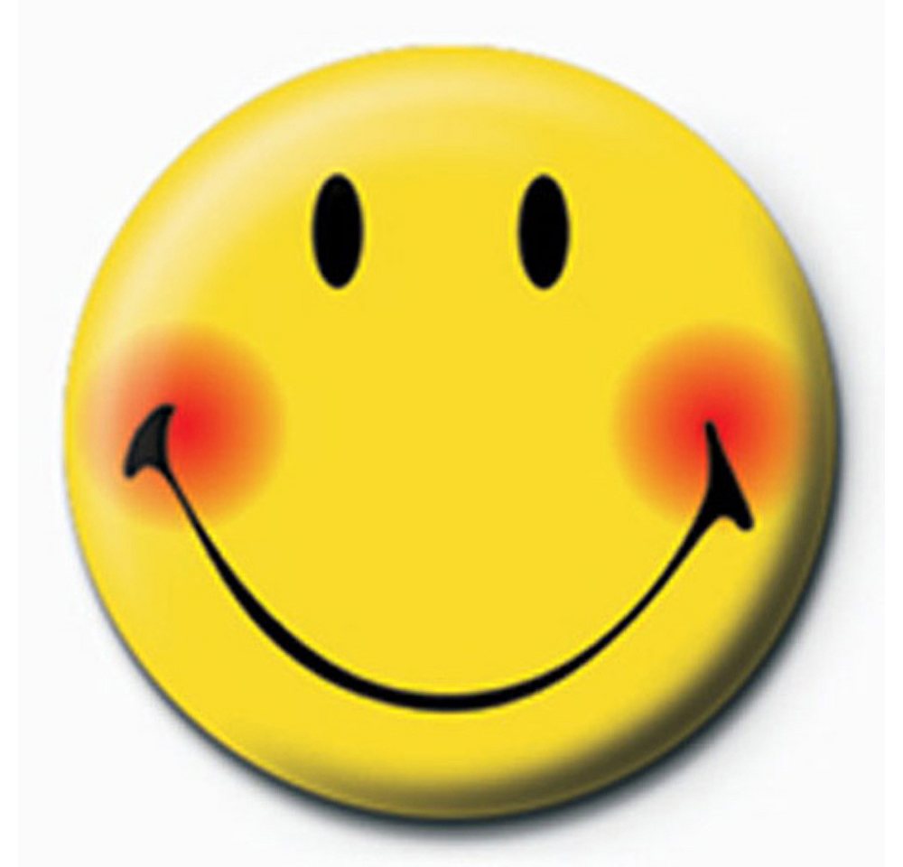 Button Smiley - Button Badge - Smiley - Blush von OTTO