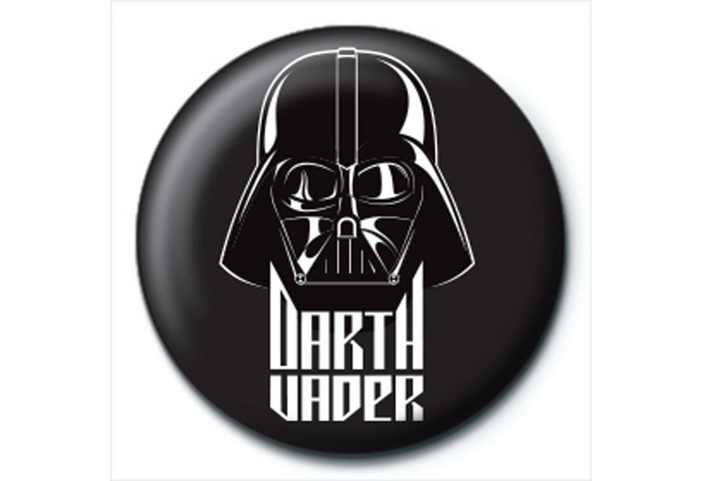Button Star Wars - Button Badge - Darth Vader Black von OTTO