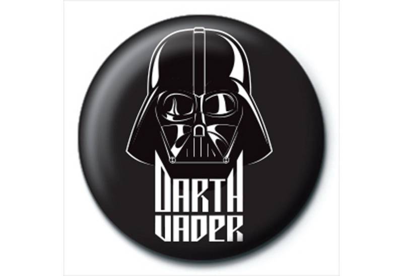Button Star Wars - Button Badge - Darth Vader Black von OTTO