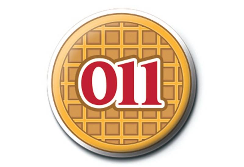 Button Stranger Things - Button Badge - Eggo von OTTO