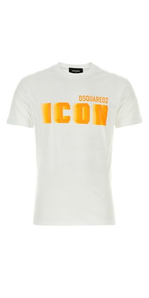 Dsquared2 Print-Shirt Dsquared2 Gradient Icon T-Shirt Weiß Herren von Dsquared2