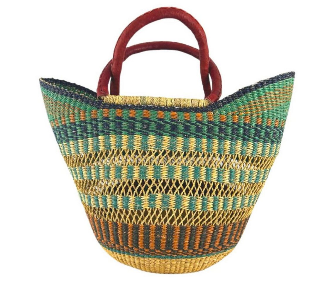 Einkaufskorb Bolga Bag - Anloga - U-Form, Kunstvoll geflochtene Bolga Körbe – Charakterstücke voller Tradition von OTTO