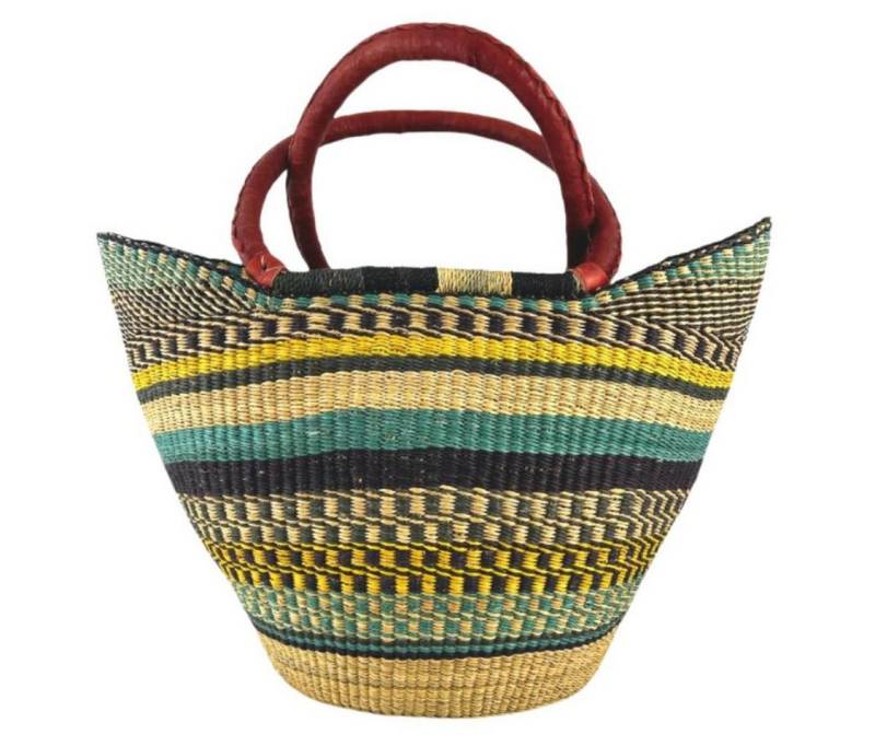 Einkaufskorb Bolga Bag - Tafo - U-Form, Kunstvoll geflochtene Bolga Körbe – Charakterstücke voller Tradition von OTTO
