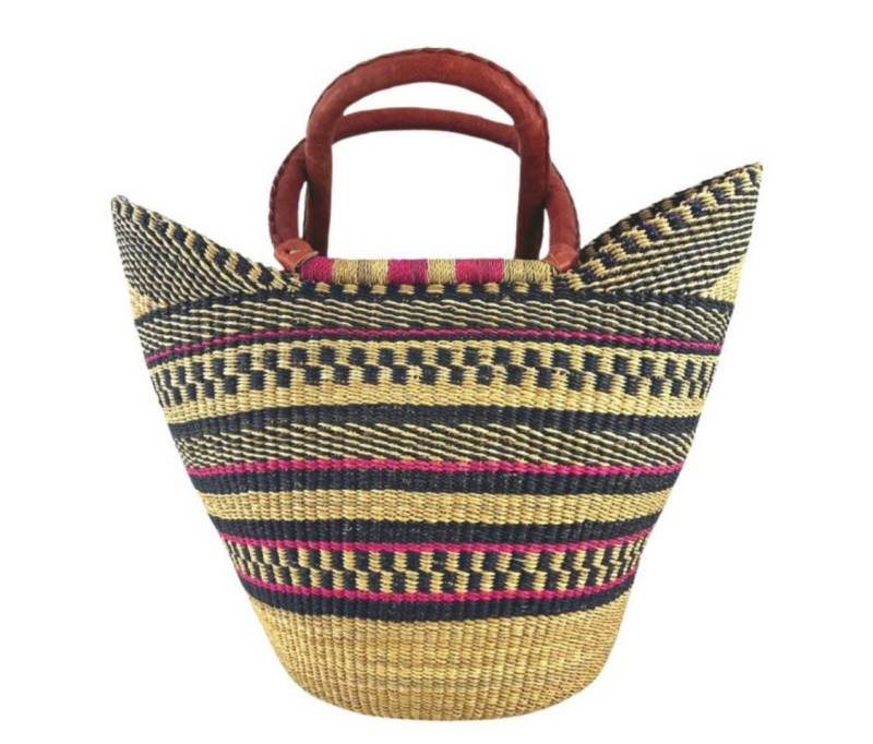 Einkaufskorb Bolga Bag - Wenchi - U-Form, Kunstvoll geflochtene Bolga Körbe – Charakterstücke voller Tradition von OTTO